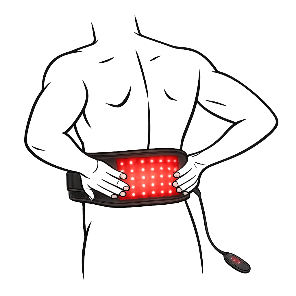 Red light panel or belt